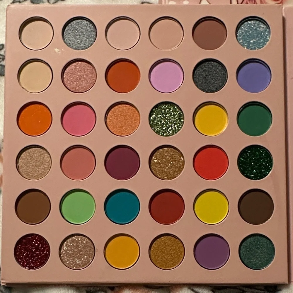 72 Colors Eyeshadow Palette - Pink and Gold